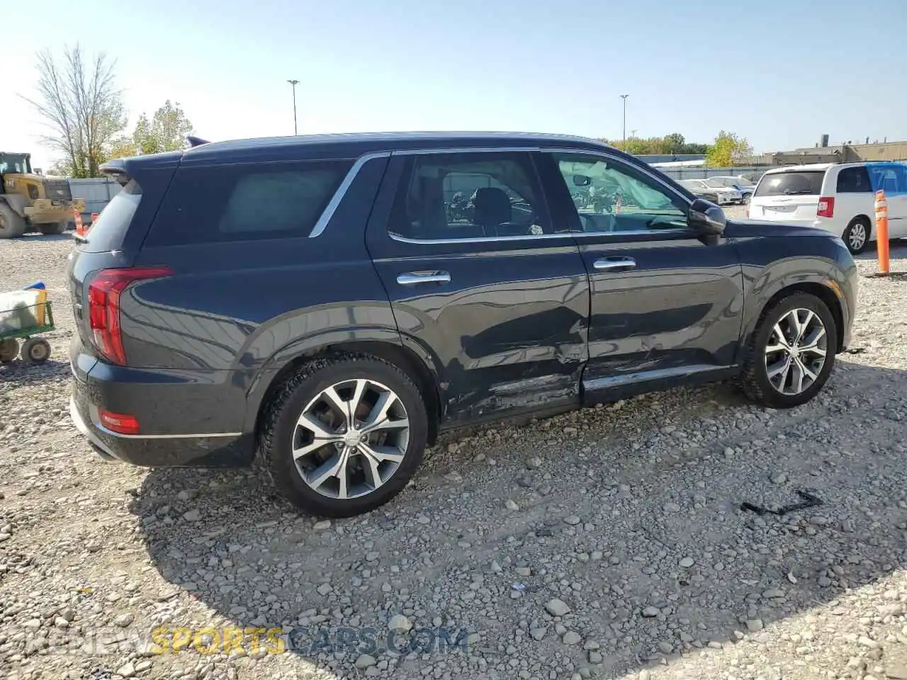 3 Photograph of a damaged car KM8R5DHE9MU229285 HYUNDAI PALISADE 2021