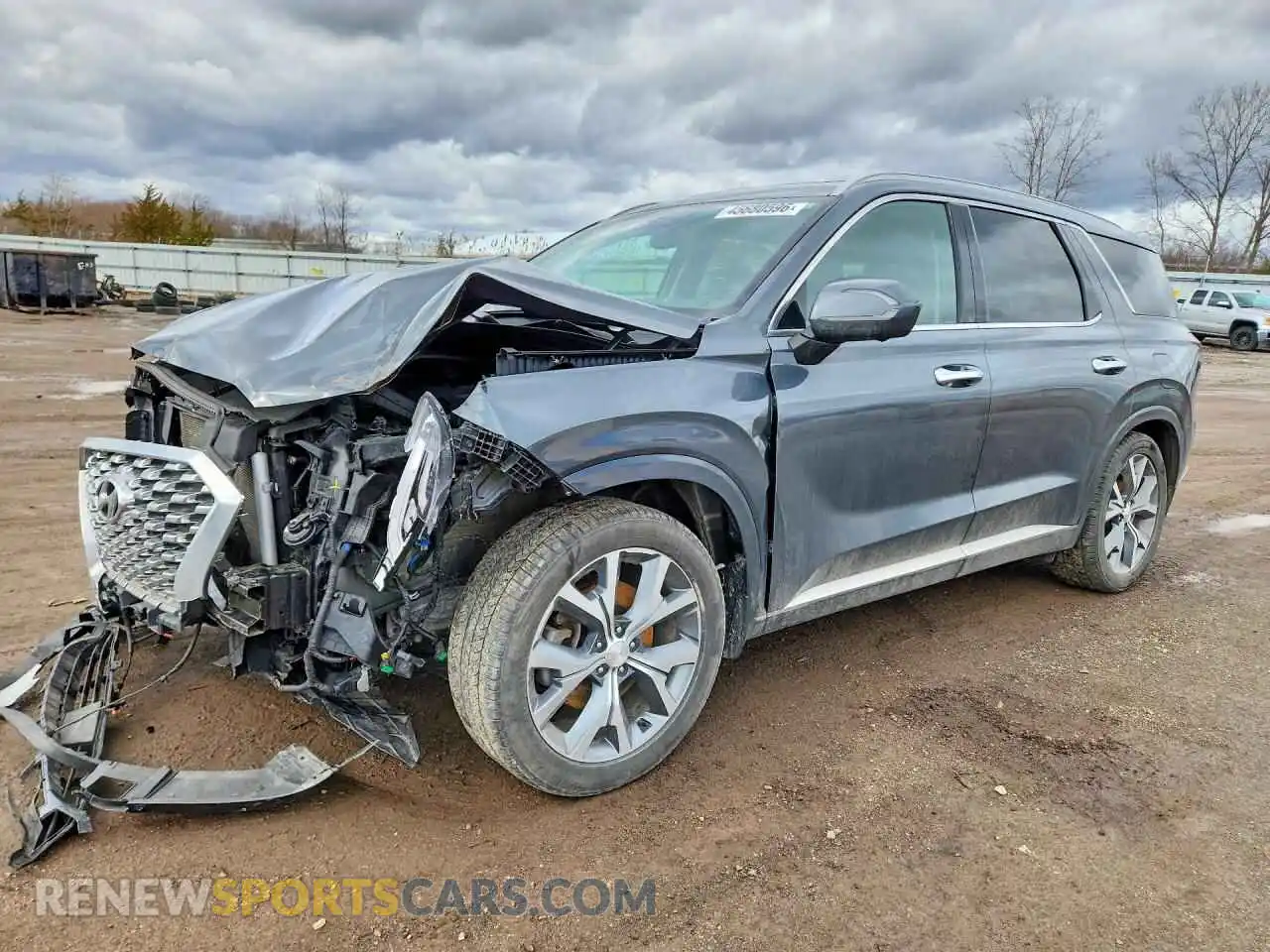 1 fotografías del automóvil dañado KM8R5DHEXMU212429 HYUNDAI PALISADE 2021