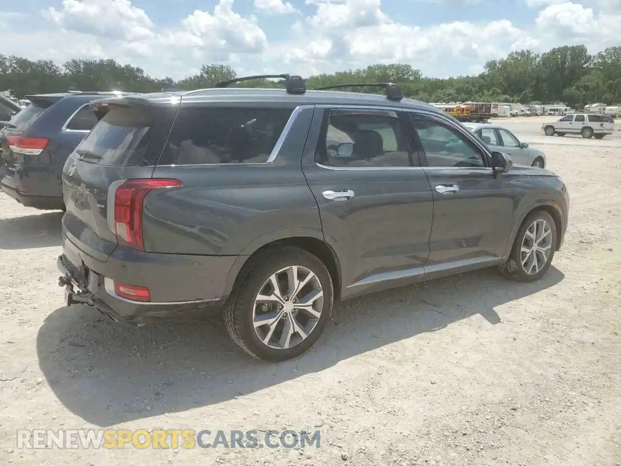 3 Photograph of a damaged car KM8R5DHEXMU268502 HYUNDAI PALISADE 2021