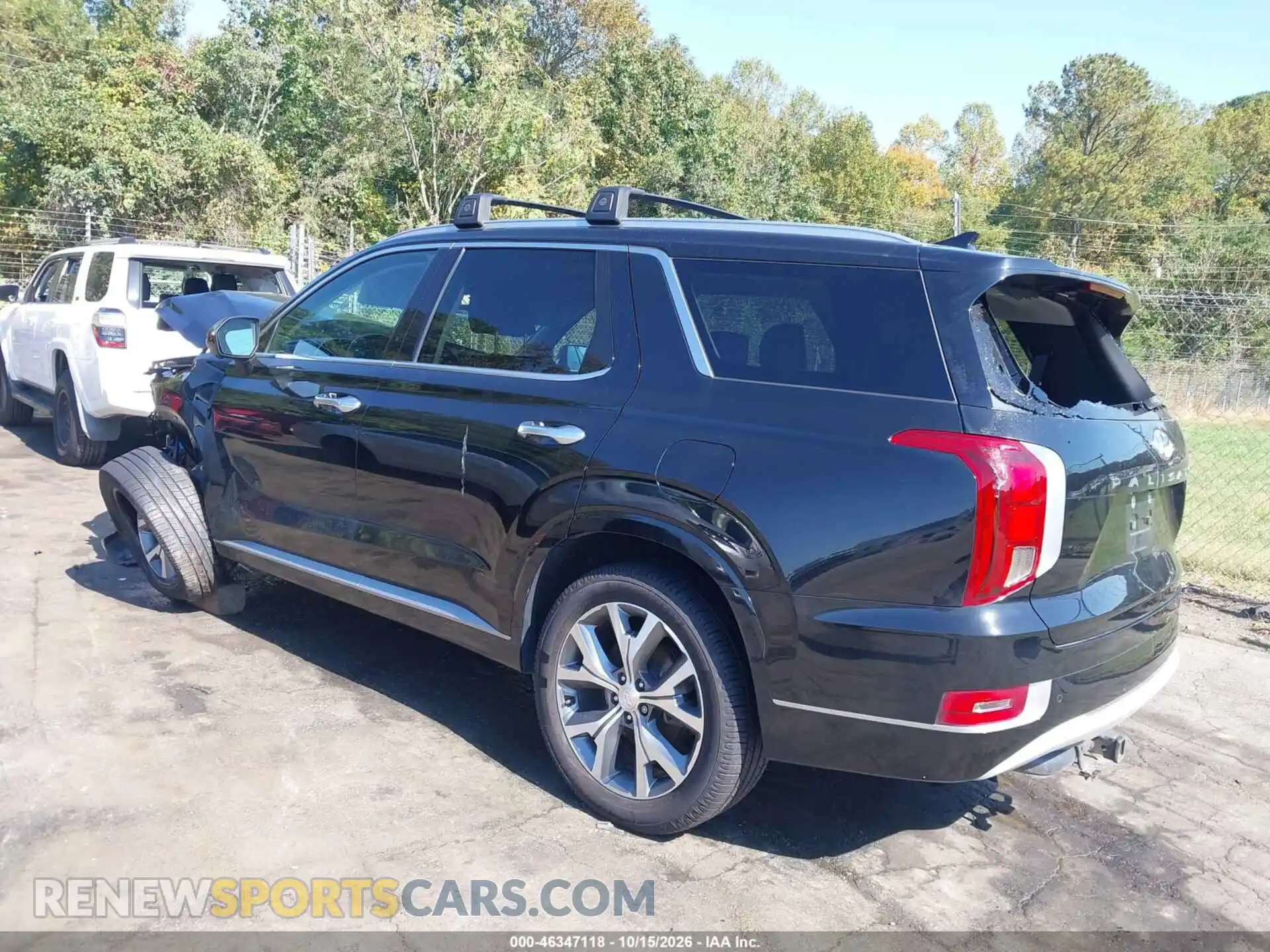 3 fotografías del automóvil dañado KM8R5DHEXMU270153 HYUNDAI PALISADE 2021