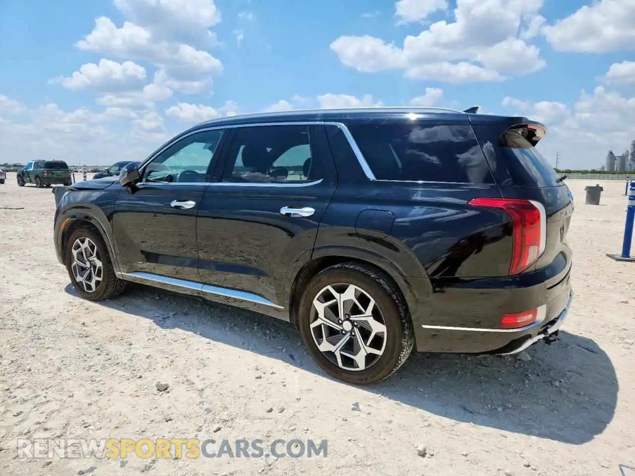 2 Photograph of a damaged car KM8R74HE0MU281785 HYUNDAI PALISADE 2021