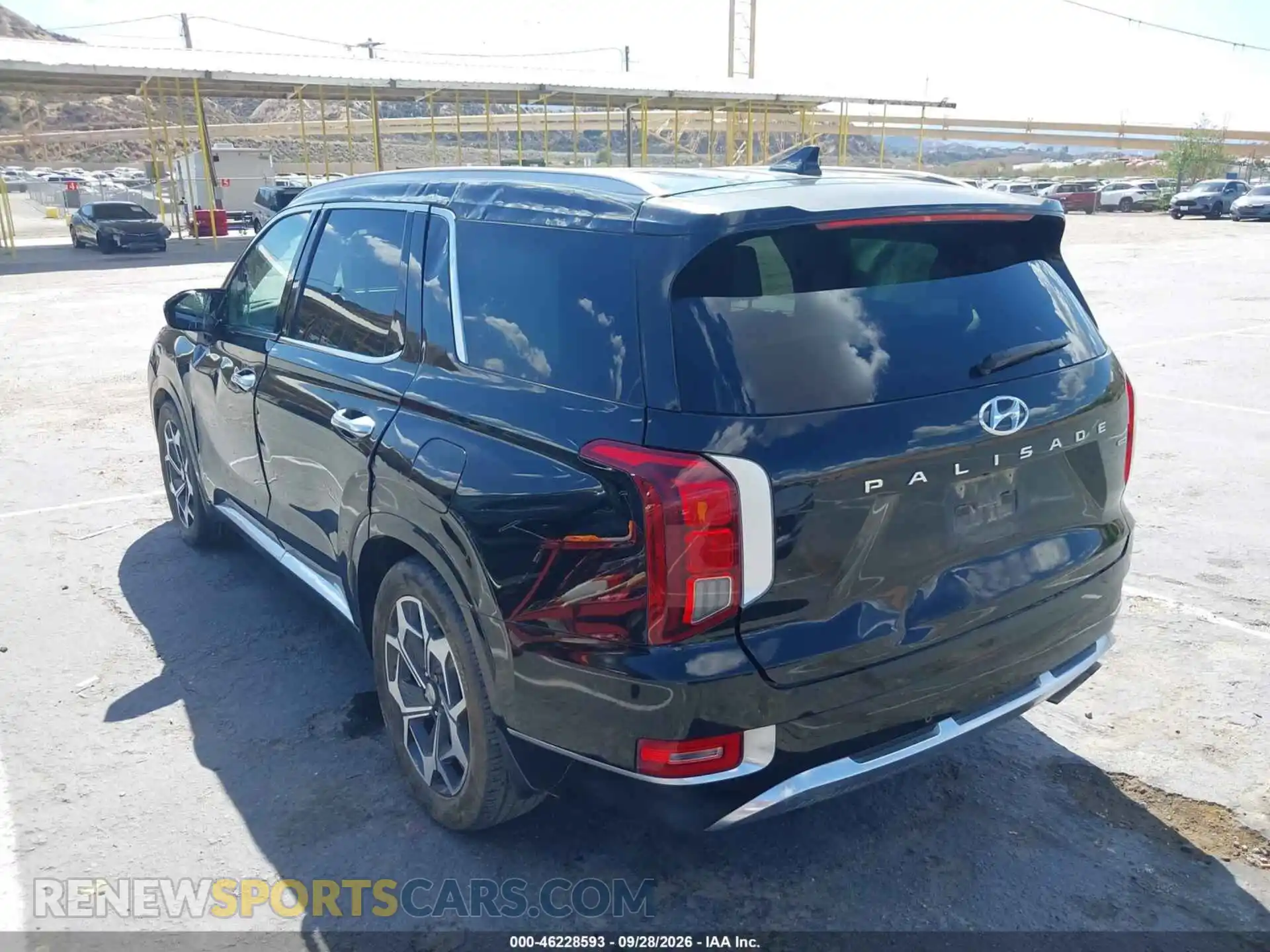 3 Photograph of a damaged car KM8R7DHE4MU185853 HYUNDAI PALISADE 2021