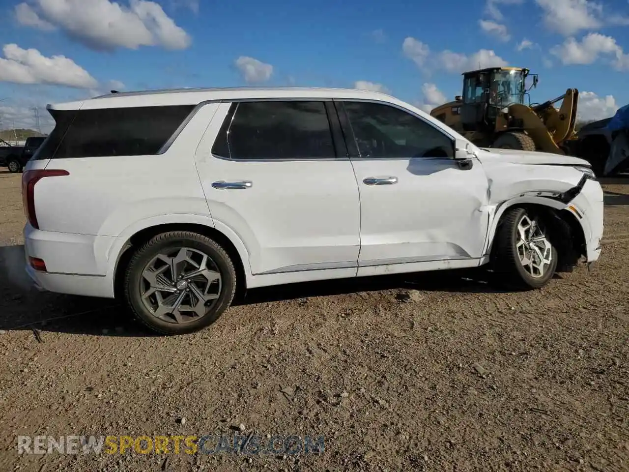 3 Photograph of a damaged car KM8R7DHE4MU192382 HYUNDAI PALISADE 2021