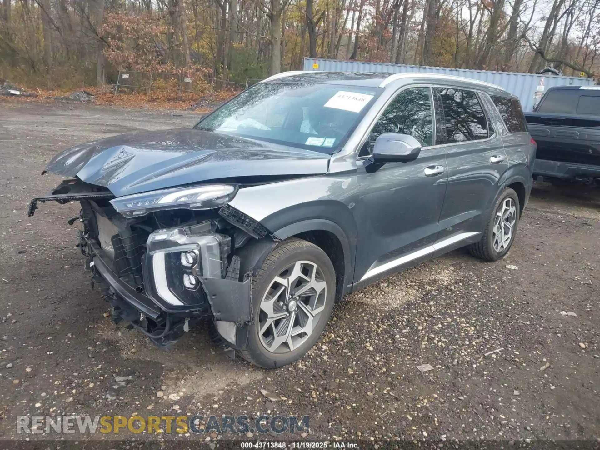 2 Photograph of a damaged car KM8R7DHE4MU264472 HYUNDAI PALISADE 2021