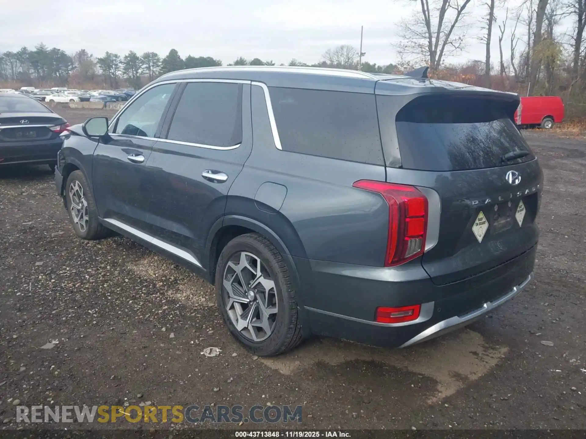 3 Photograph of a damaged car KM8R7DHE4MU264472 HYUNDAI PALISADE 2021