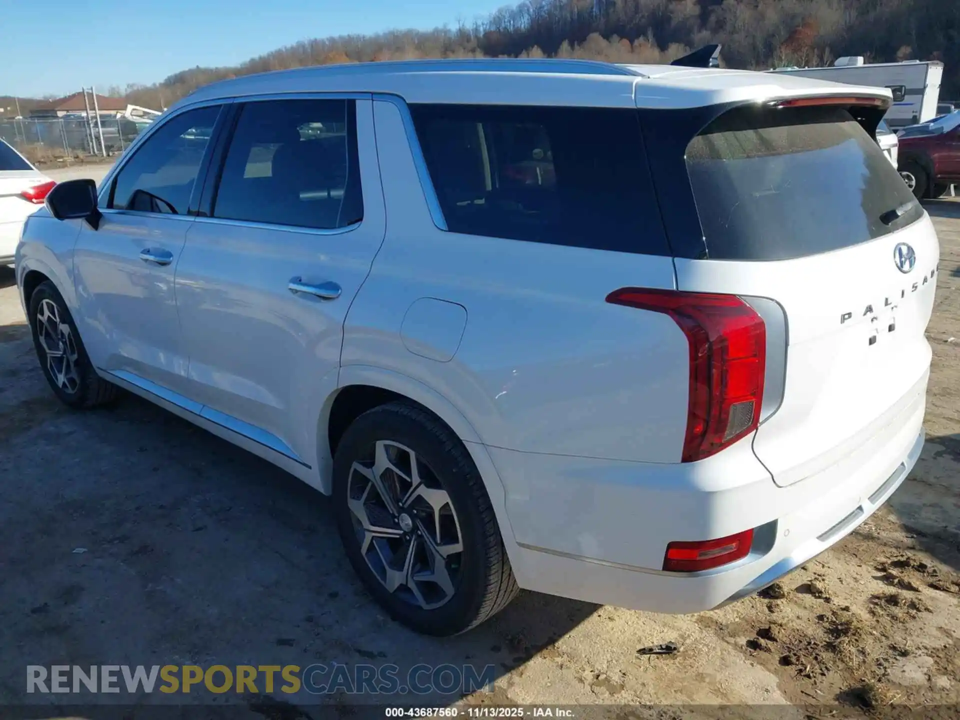 3 Photograph of a damaged car KM8R7DHEXMU223439 HYUNDAI PALISADE 2021