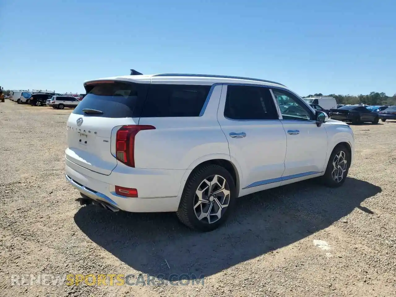 3 Photograph of a damaged car KM8R7DHEXMU228740 HYUNDAI PALISADE 2021