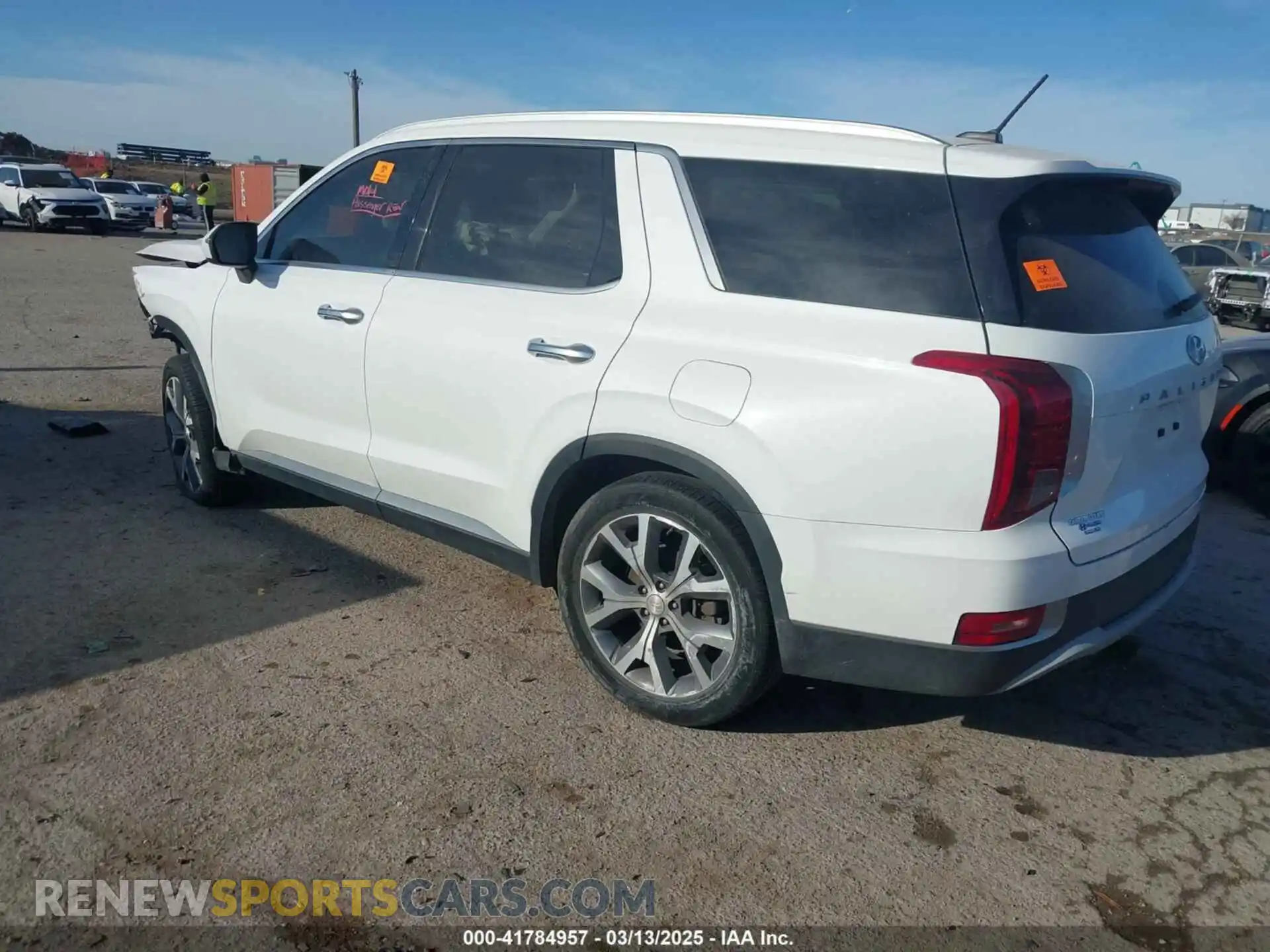 3 Photograph of a damaged car KM8R3DHE4NU351611 HYUNDAI PALISADE 2022
