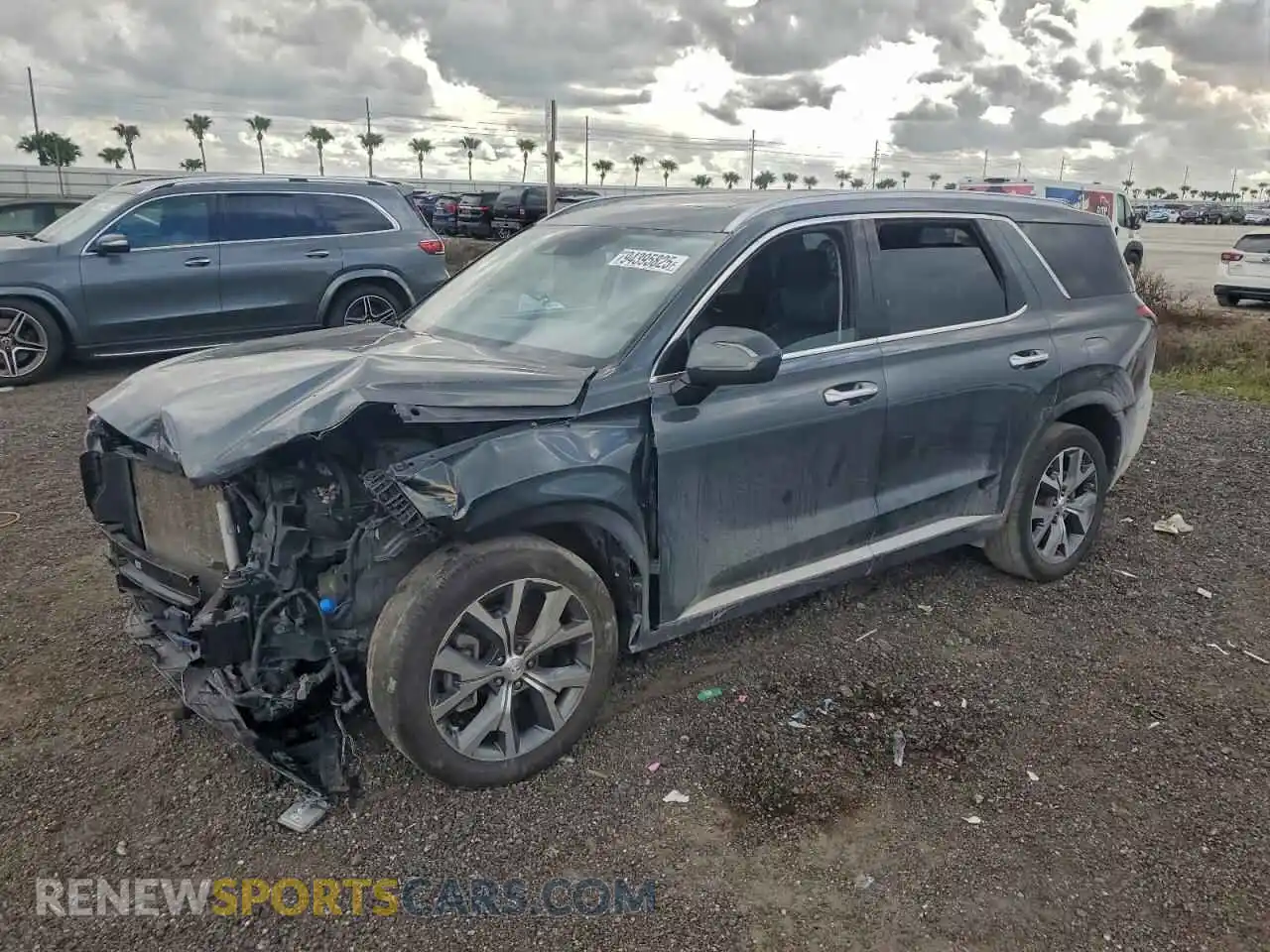 1 Фотография поврежденного автомобиля KM8R44HE4NU470207 HYUNDAI PALISADE 2022