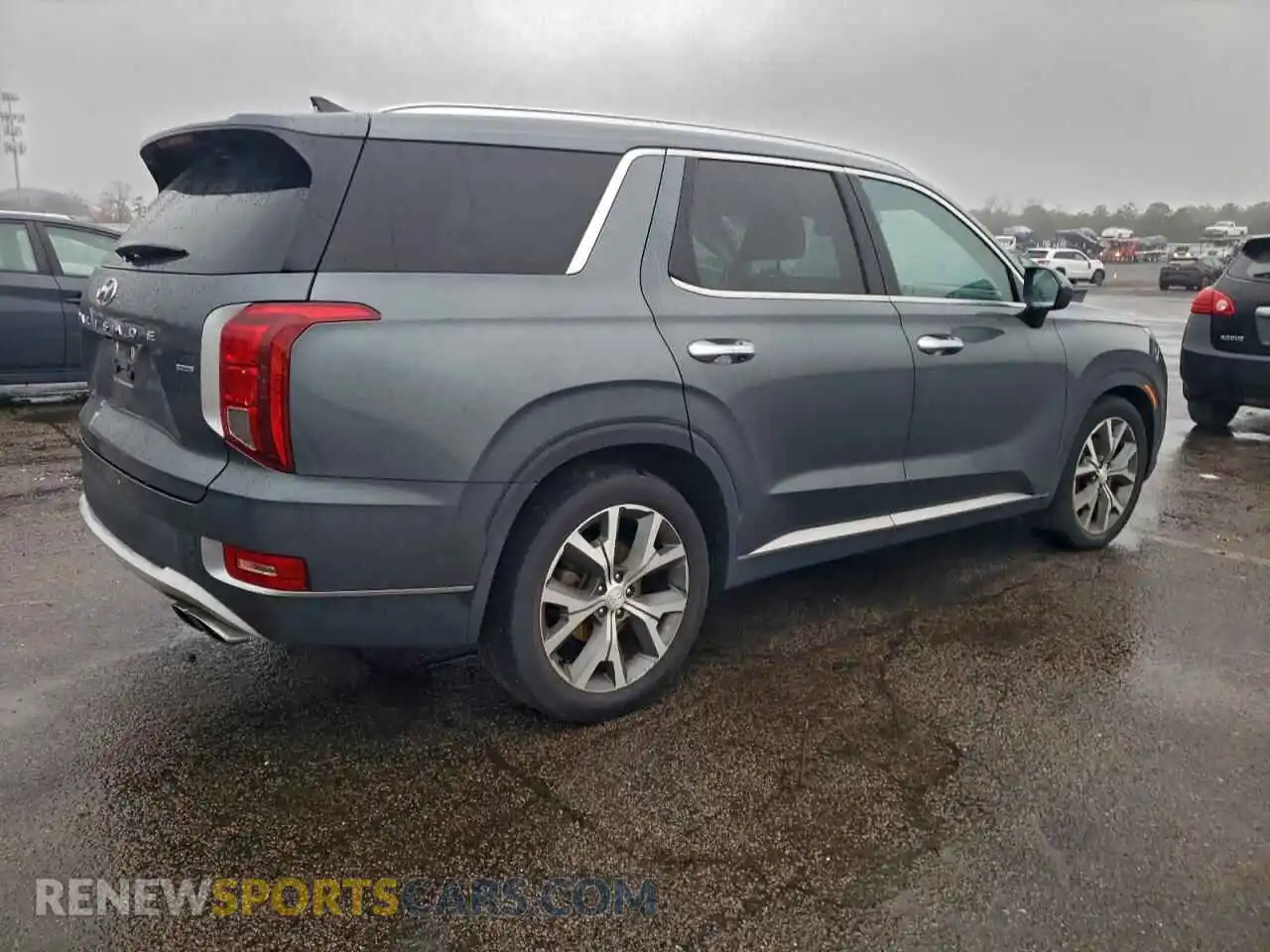 3 Photograph of a damaged car KM8R4DHE4NU351993 HYUNDAI PALISADE 2022