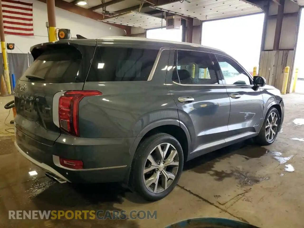 3 Photograph of a damaged car KM8R5DHE4NU396249 HYUNDAI PALISADE 2022