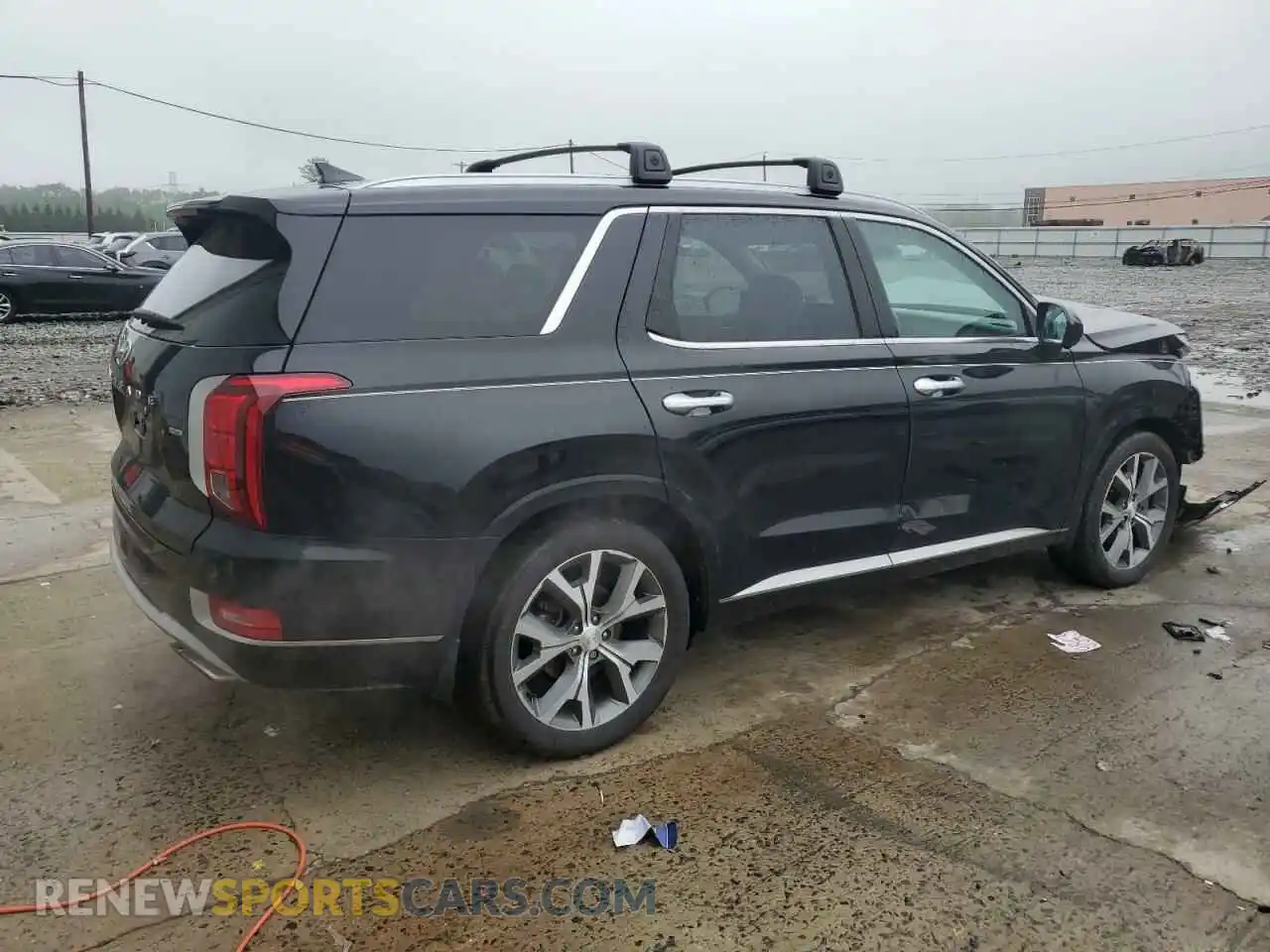 3 Photograph of a damaged car KM8R5DHEXNU345208 HYUNDAI PALISADE 2022