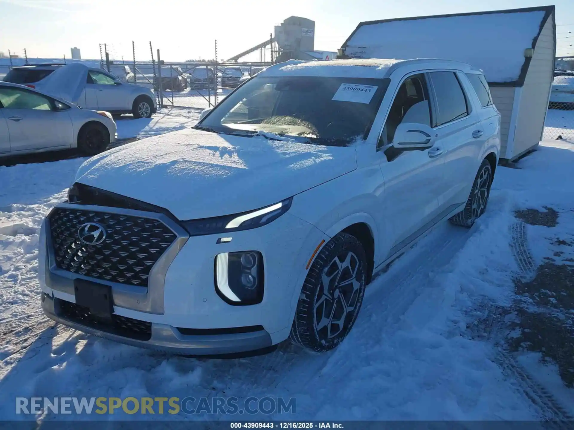 2 Photograph of a damaged car KM8R7DHEXNU428471 HYUNDAI PALISADE 2022