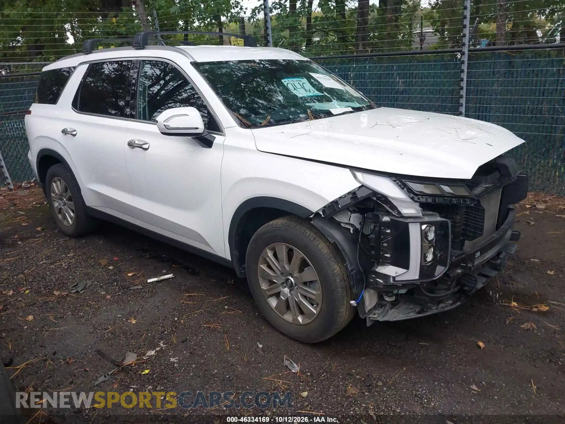 1 Photograph of a damaged car KM8R2DGE1PU586345 HYUNDAI PALISADE 2023