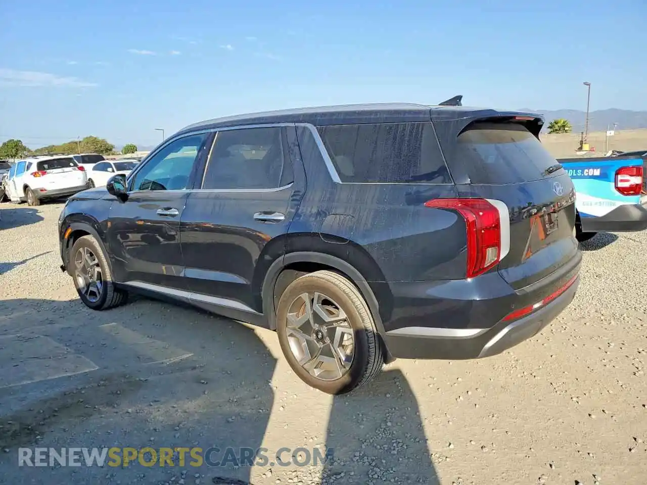 2 Photograph of a damaged car KM8R44GE6PU581622 HYUNDAI PALISADE 2023