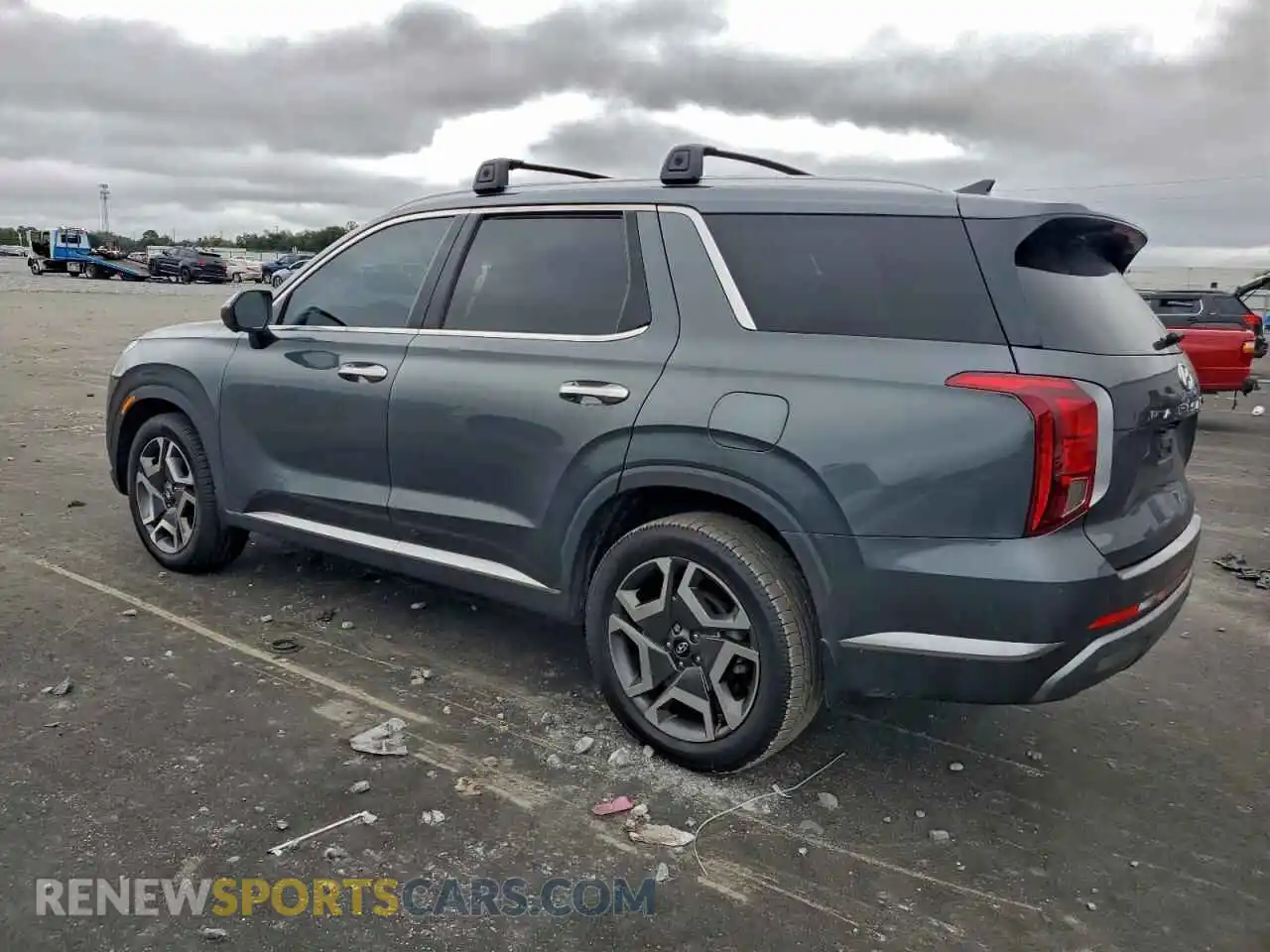 2 Photograph of a damaged car KM8R4DGE7PU584299 HYUNDAI PALISADE 2023
