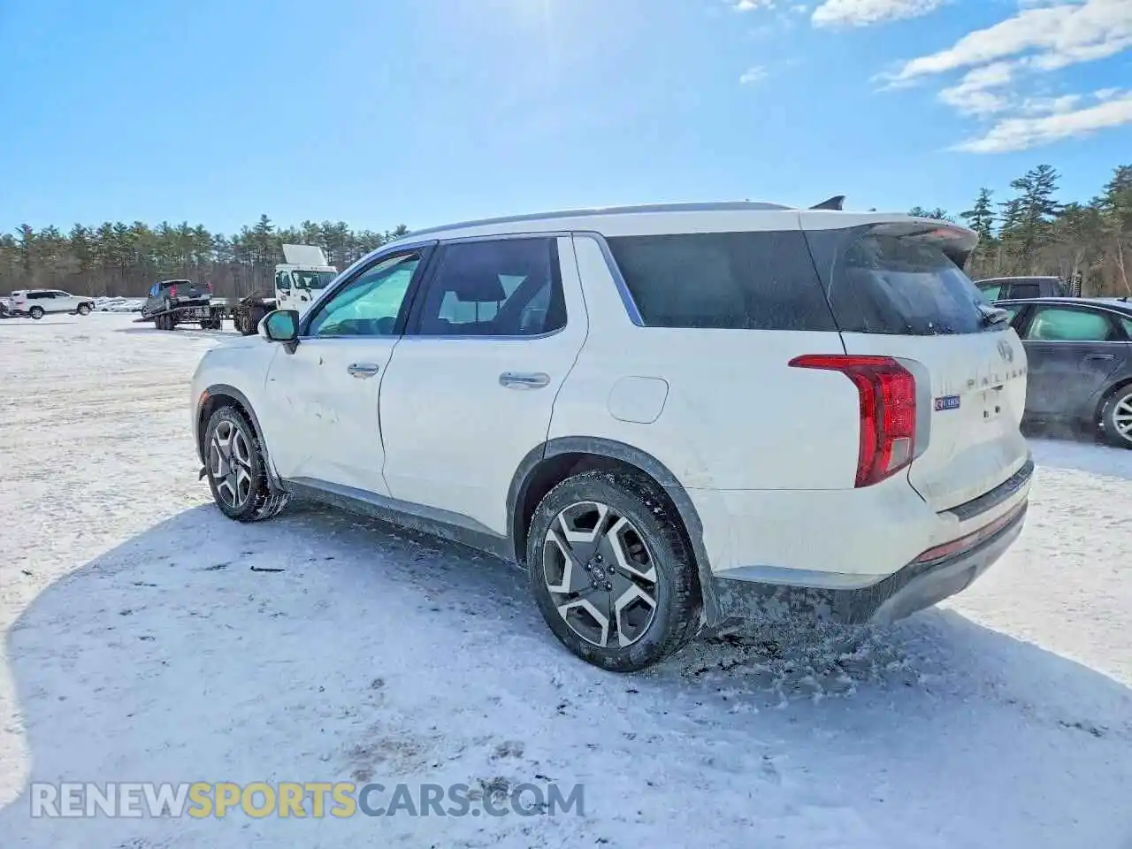 2 fotografías del automóvil dañado KM8R5DGE6PU586588 HYUNDAI PALISADE 2023