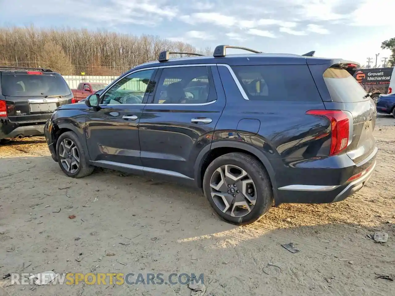 2 Photograph of a damaged car KM8R5DGE7PU584543 HYUNDAI PALISADE 2023