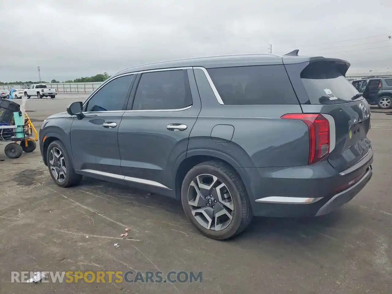 2 Photograph of a damaged car KM8R5DGE7PU585420 HYUNDAI PALISADE 2023