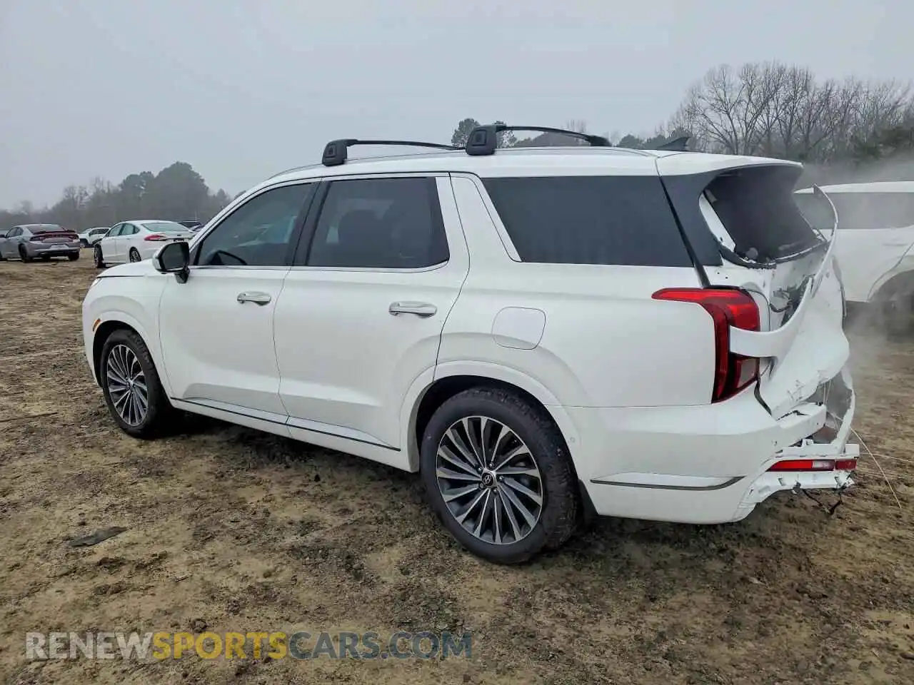 2 Photograph of a damaged car KM8R74GE7PU586450 HYUNDAI PALISADE 2023