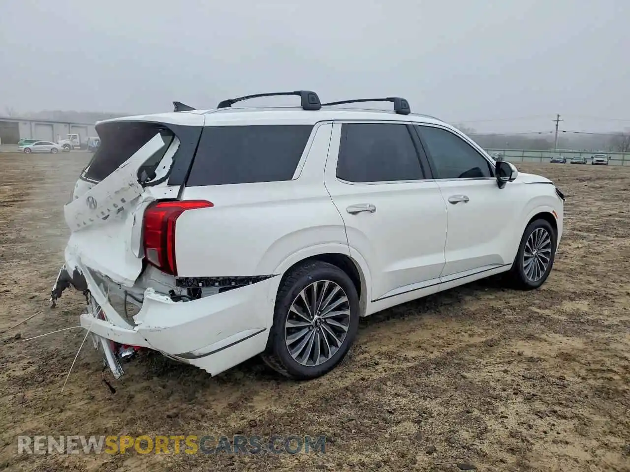 3 Photograph of a damaged car KM8R74GE7PU586450 HYUNDAI PALISADE 2023