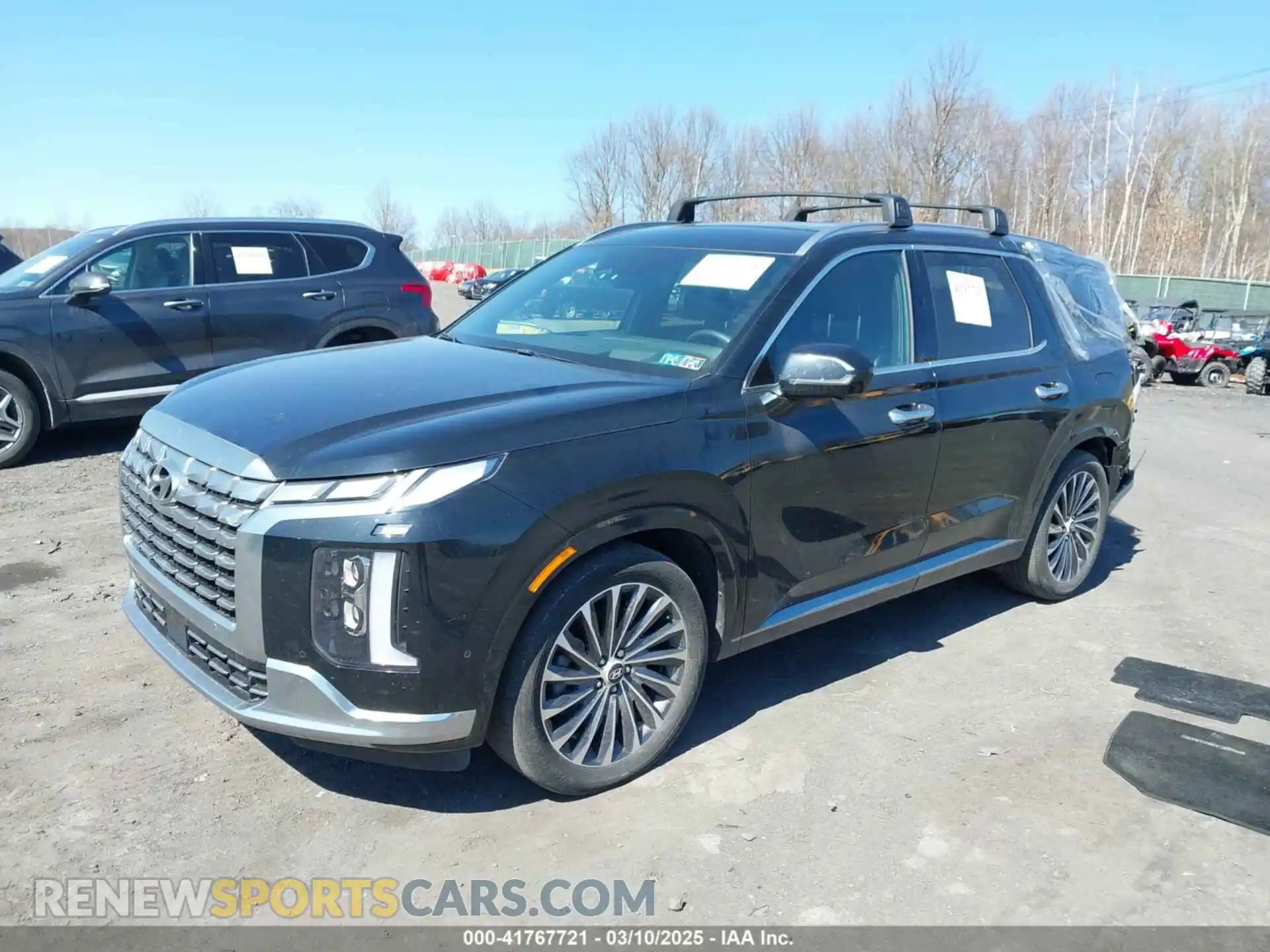 2 Photograph of a damaged car KM8R7DGE0PU582482 HYUNDAI PALISADE 2023