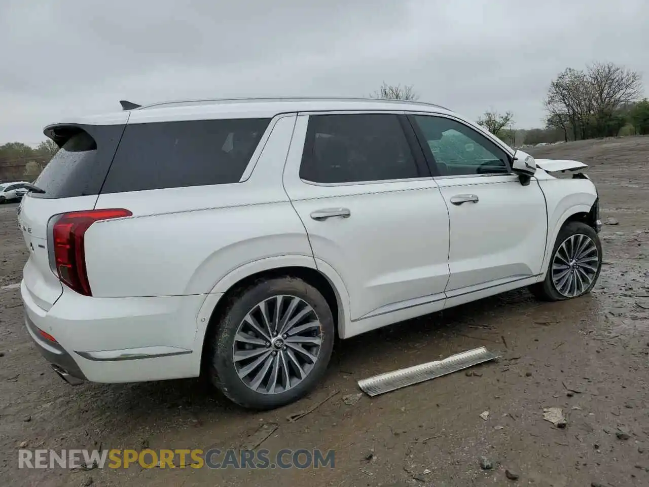 3 Photograph of a damaged car KM8R7DGE4PU584025 HYUNDAI PALISADE 2023
