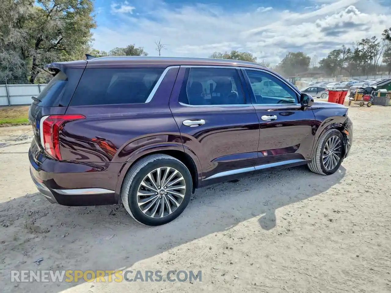 3 Photograph of a damaged car KM8R7DGE6PU584866 HYUNDAI PALISADE 2023