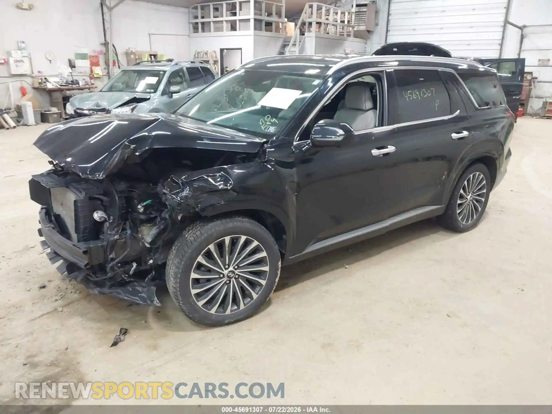 2 Photograph of a damaged car KM8R7DGE7PU586500 HYUNDAI PALISADE 2023