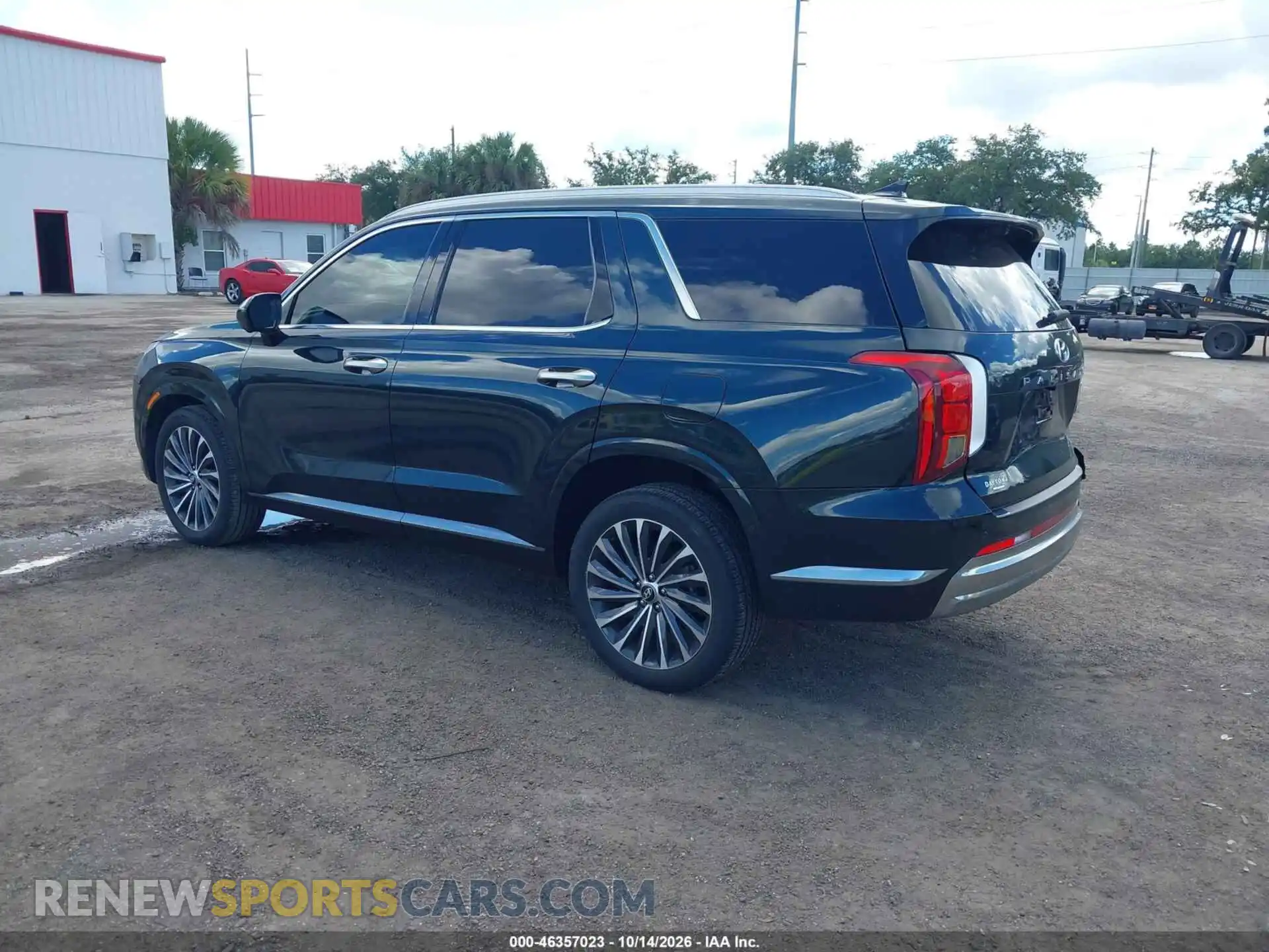 3 fotografías del automóvil dañado KM8R7DGE9PU583209 HYUNDAI PALISADE 2023