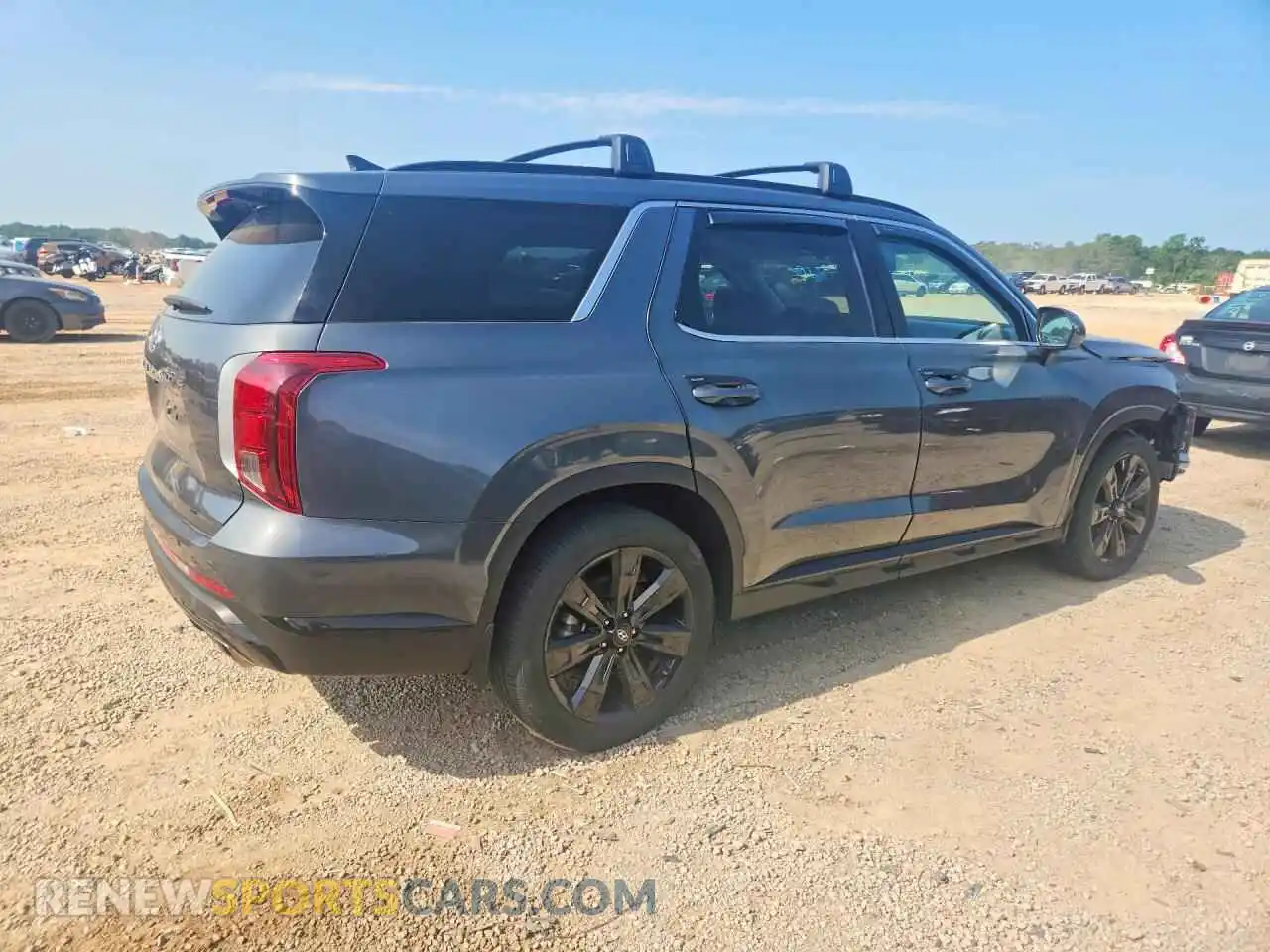3 Фотография поврежденного автомобиля KM8R34GE1RU681715 HYUNDAI PALISADE 2024