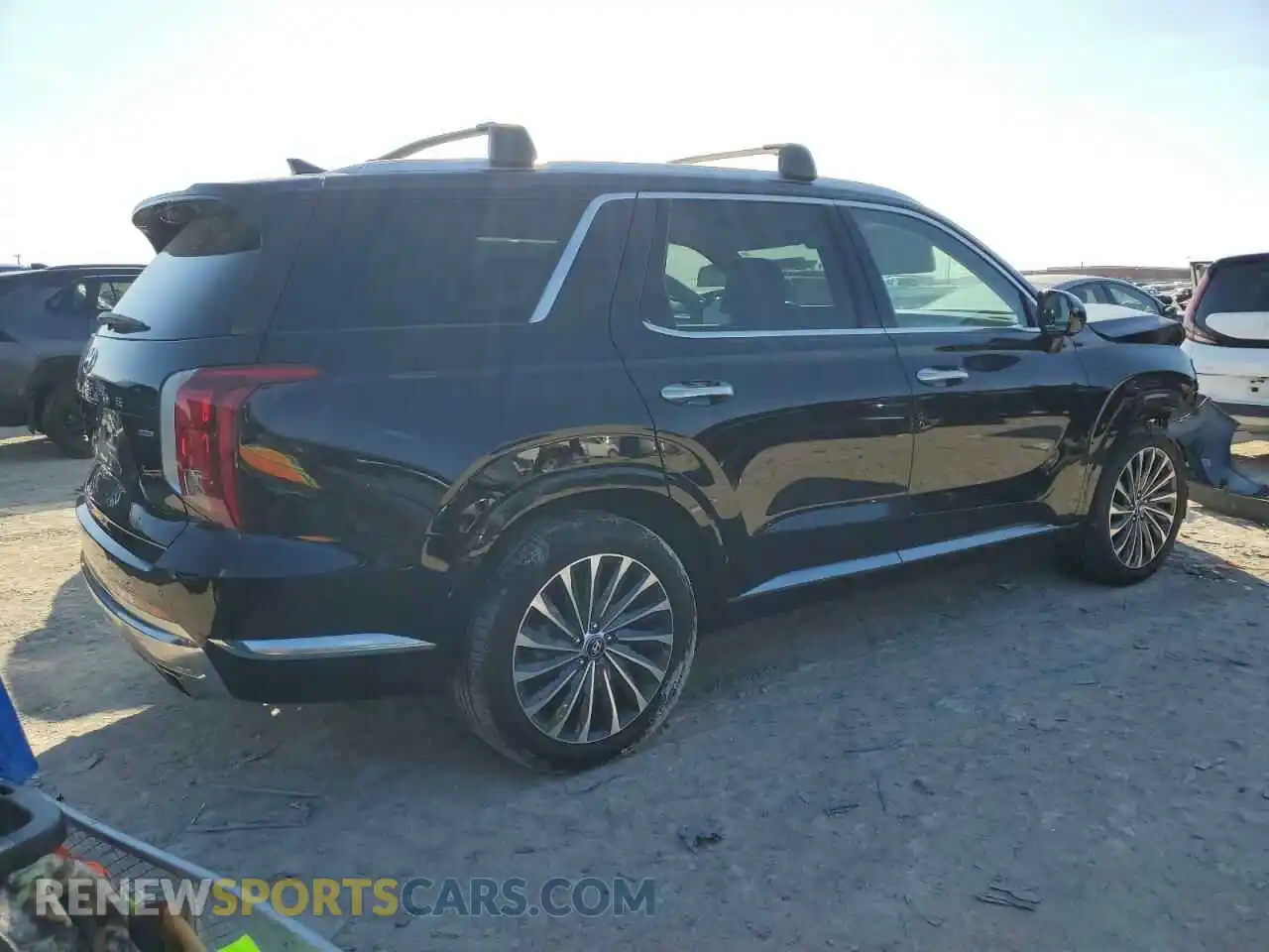3 Photograph of a damaged car KM8R7DGE5RU732928 HYUNDAI PALISADE 2024