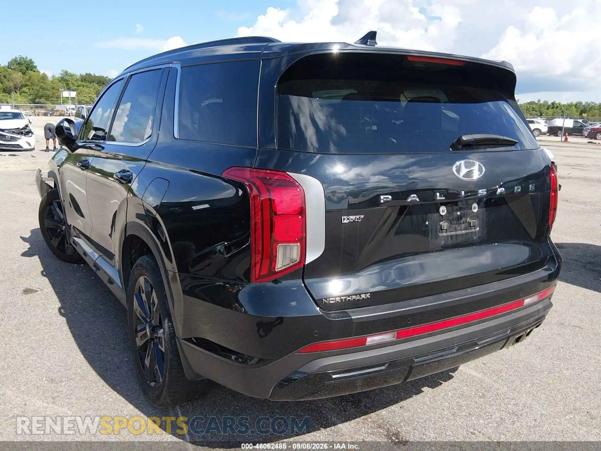 3 fotografías del automóvil dañado KM8R34GE4SU854195 HYUNDAI PALISADE 2025