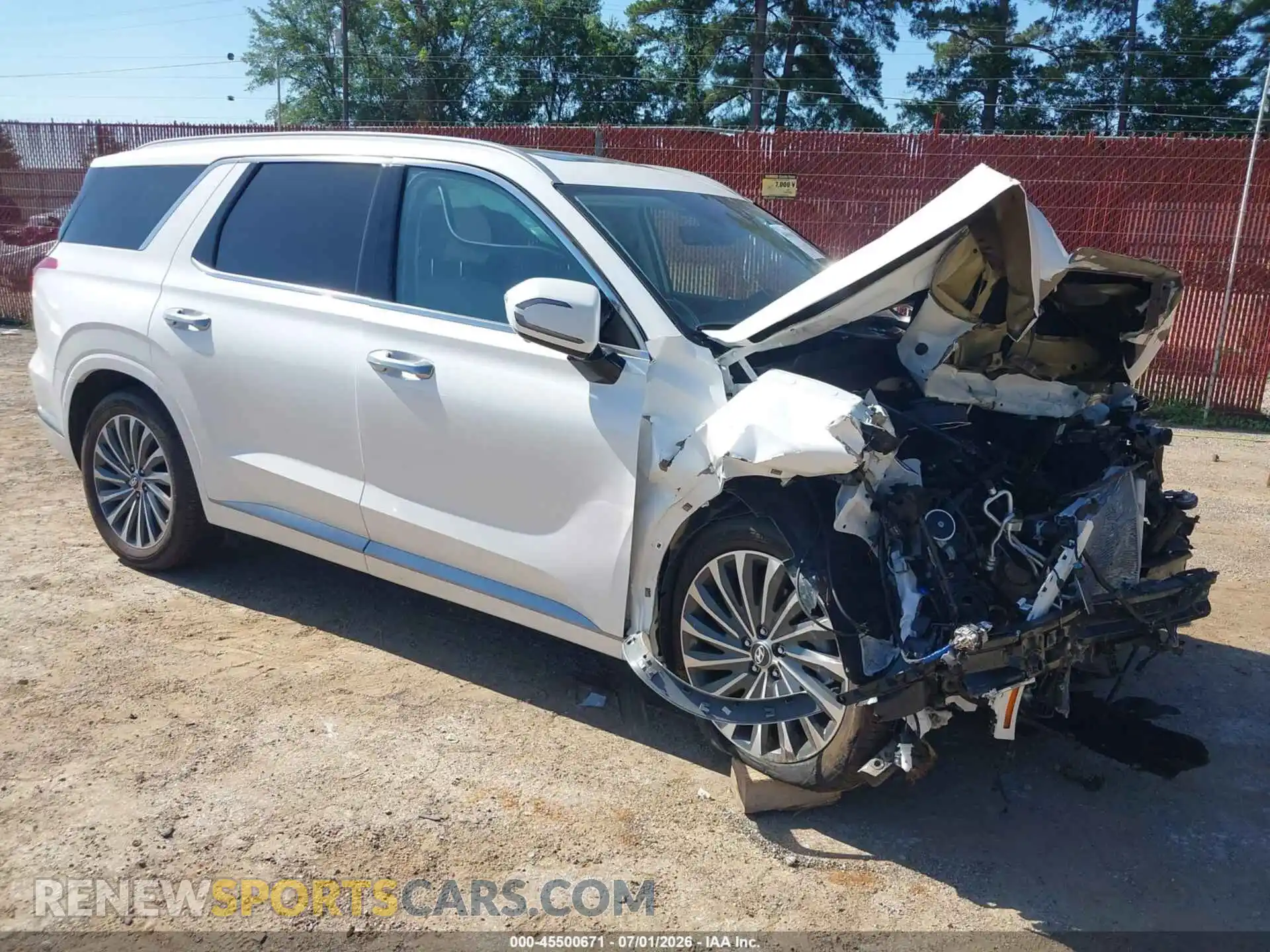 1 fotografías del automóvil dañado KM8R7DGE8SU952943 HYUNDAI PALISADE 2025
