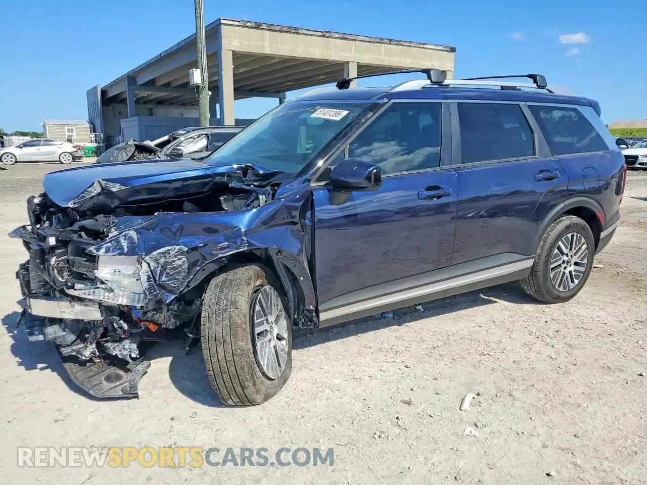 1 Photograph of a damaged car KM8RL5SA2TU078242 HYUNDAI PALISADE 2026