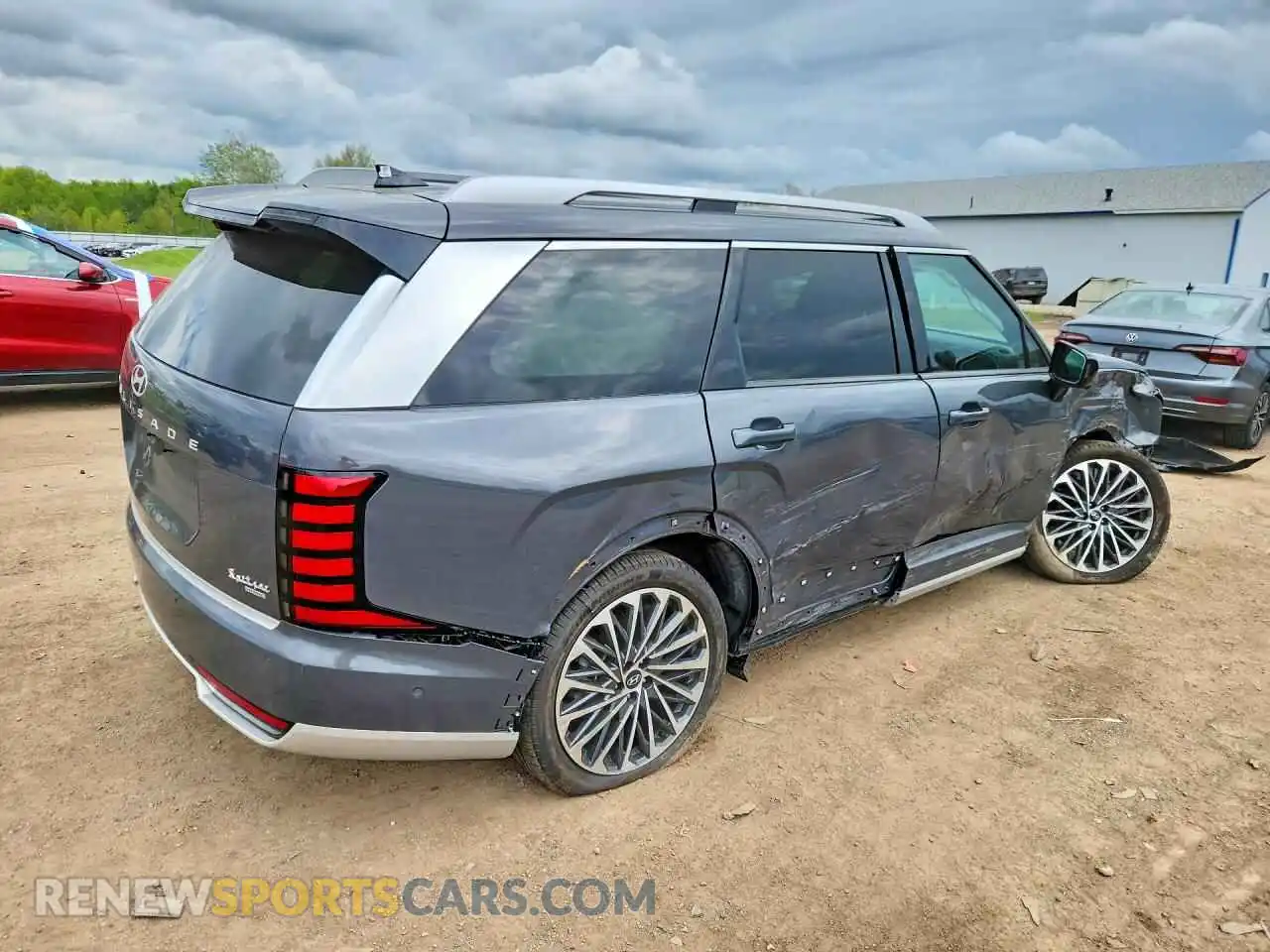 3 Photograph of a damaged car KM8RMES22TU071880 HYUNDAI PALISADE 2026