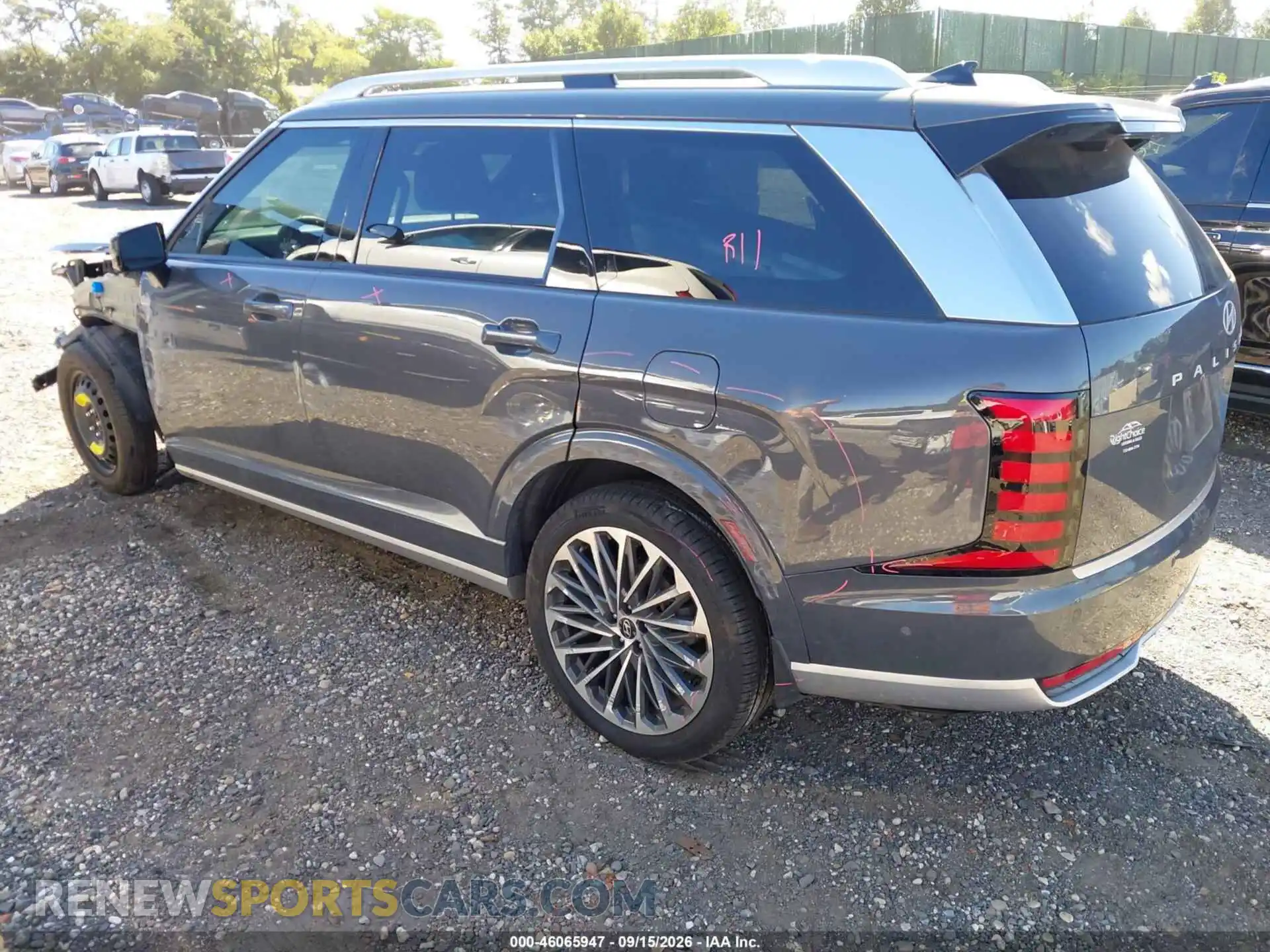3 Photograph of a damaged car KM8RMES23TU031887 HYUNDAI PALISADE 2026