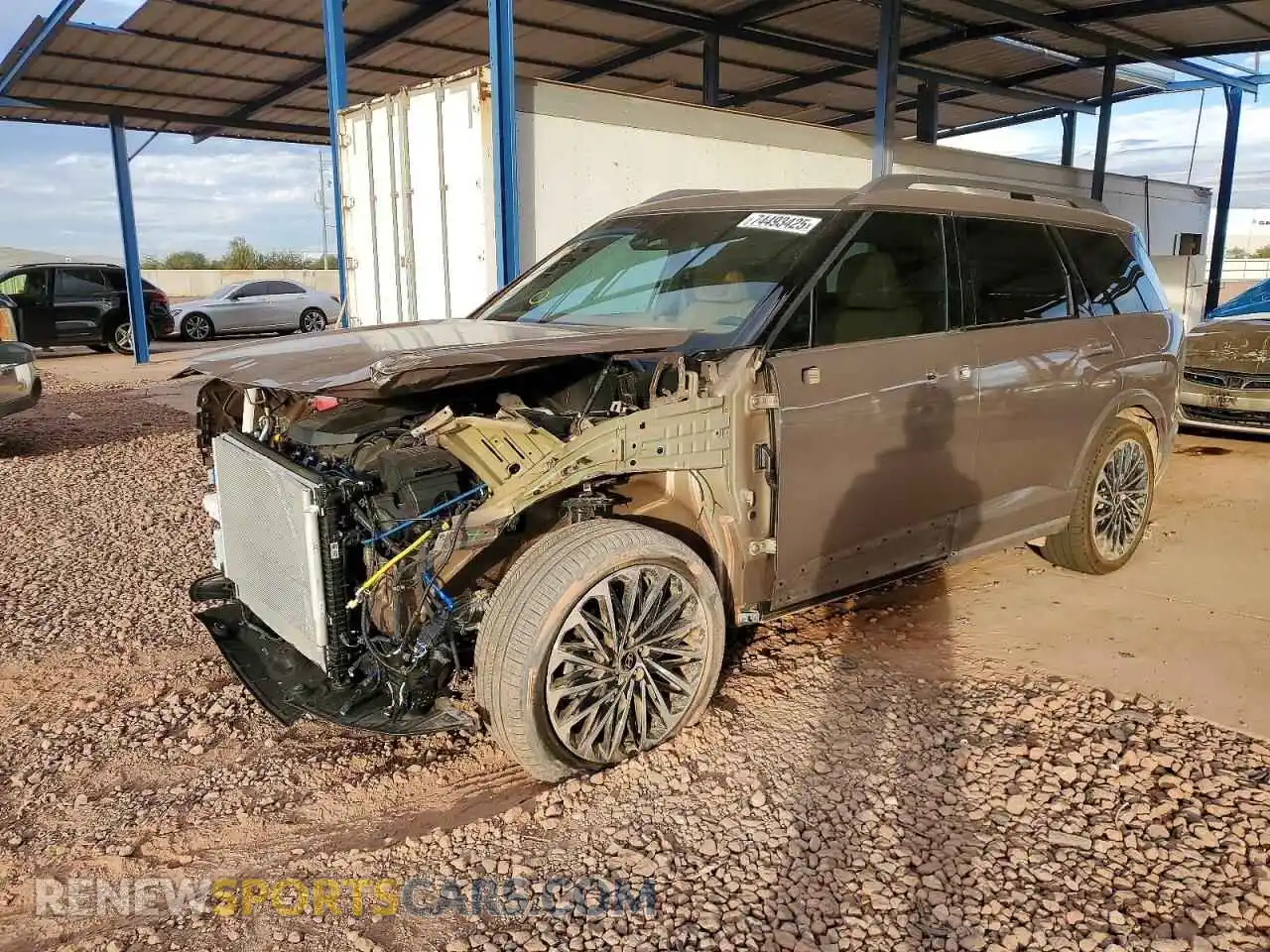 1 Photograph of a damaged car KM8RMES23TU043912 HYUNDAI PALISADE 2026