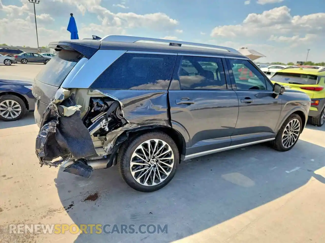 3 Photograph of a damaged car KM8RMES24TU084663 HYUNDAI PALISADE 2026