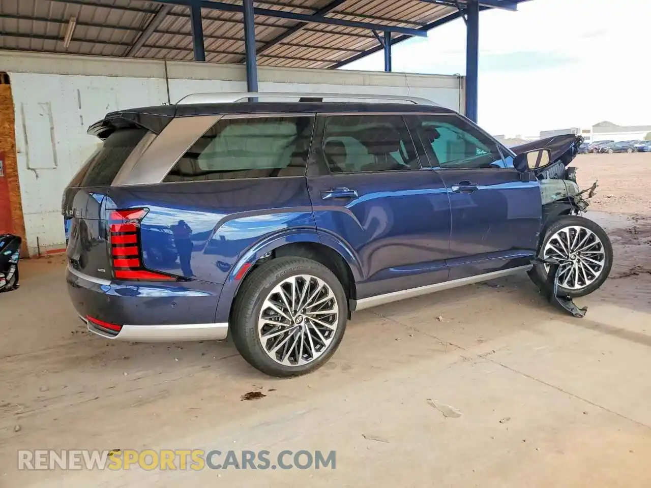 3 Photograph of a damaged car KM8RMES25TU037190 HYUNDAI PALISADE 2026