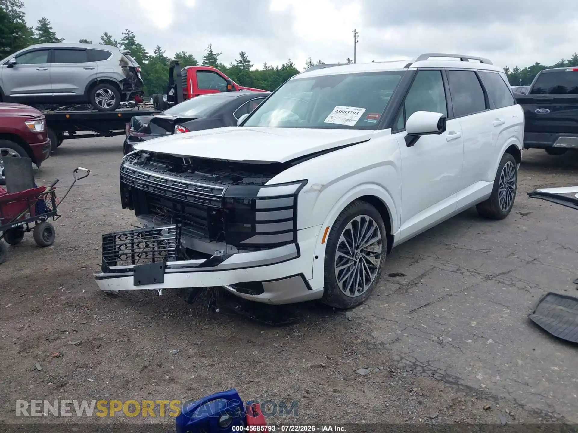 2 Photograph of a damaged car KM8RMES27TU072376 HYUNDAI PALISADE 2026