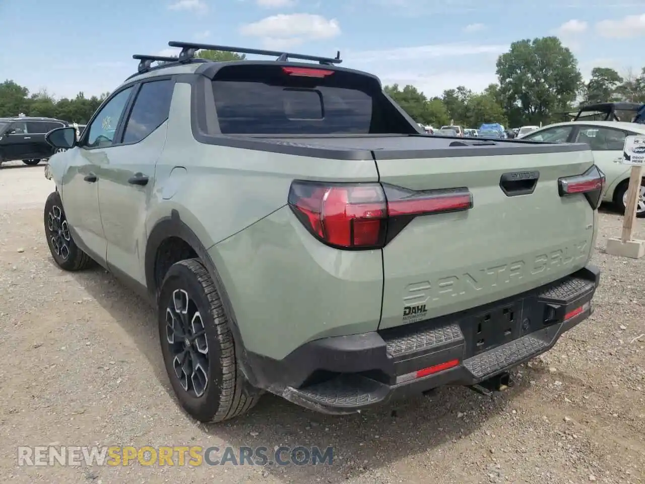 3 Фотография поврежденного автомобиля 5NTJCDAEXNH018949 HYUNDAI SANTA CRUZ 2022