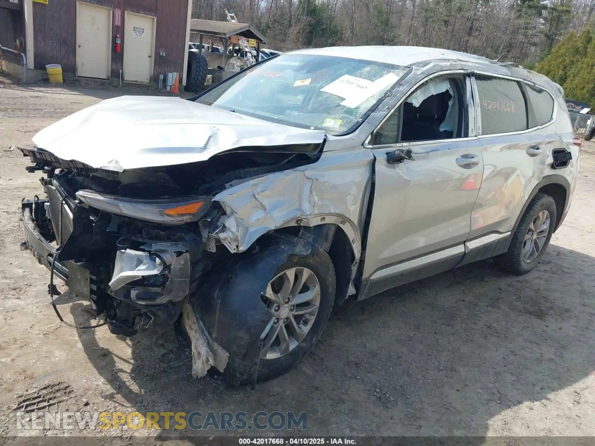 2 Photograph of a damaged car 5NMS2CAD5KH115511 HYUNDAI SANTA FE 2019