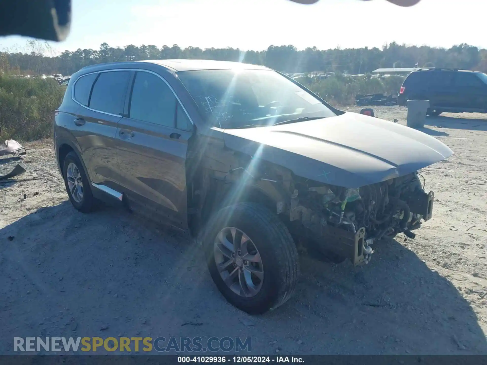 1 fotografías del automóvil dañado 5NMS33AD3KH109333 HYUNDAI SANTA FE 2019
