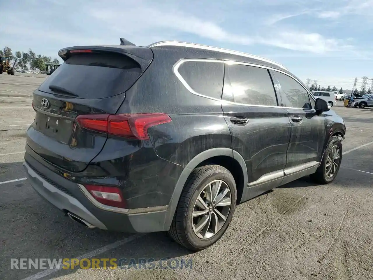 3 Photograph of a damaged car 5NMS53AD7KH011996 HYUNDAI SANTA FE 2019