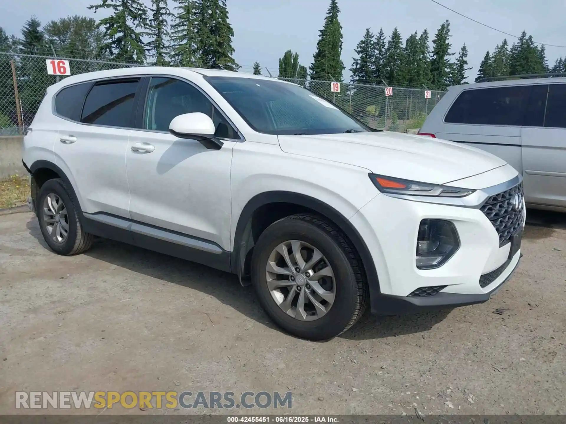1 fotografías del automóvil dañado 5NMS23AD1LH192085 HYUNDAI SANTA FE 2020