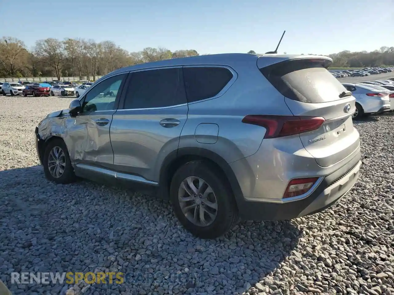 2 Photograph of a damaged car 5NMS23AD1LH257582 HYUNDAI SANTA FE 2020