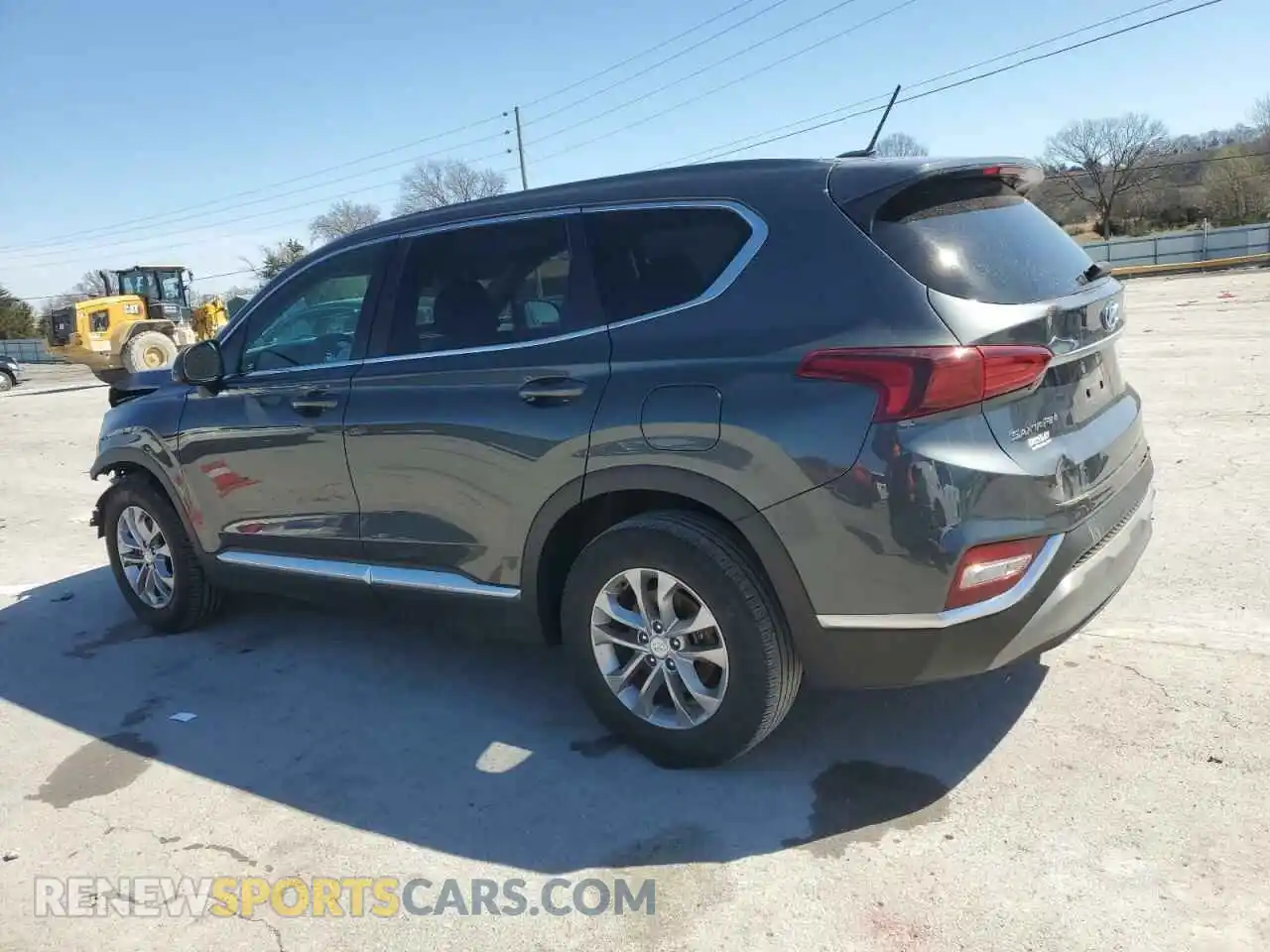 2 fotografías del automóvil dañado 5NMS23AD1LH263172 HYUNDAI SANTA FE 2020