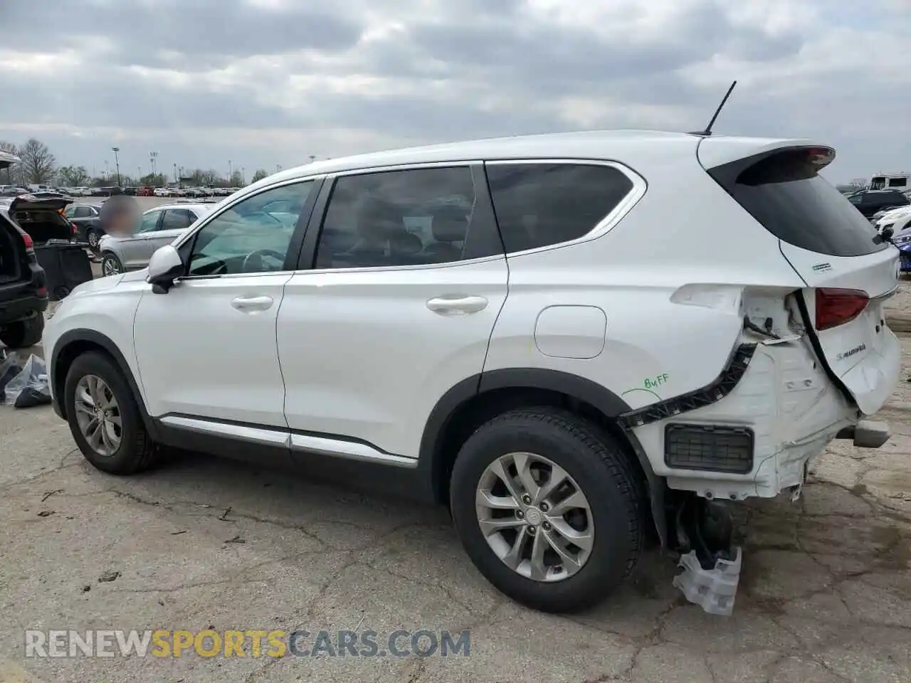 2 Фотография поврежденного автомобиля 5NMS23AD3LH280376 HYUNDAI SANTA FE 2020