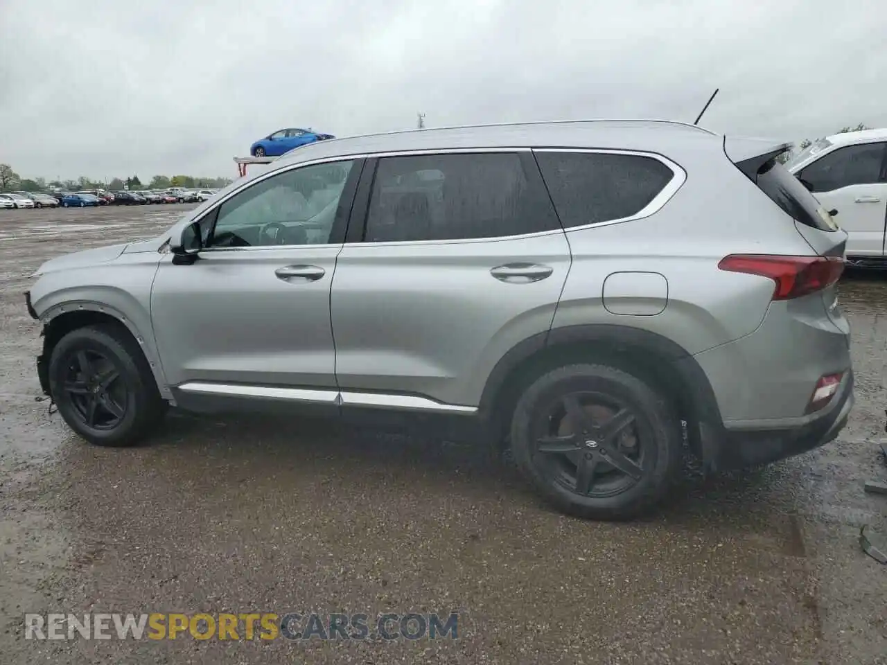 2 fotografías del automóvil dañado 5NMS23ADXLH282495 HYUNDAI SANTA FE 2020